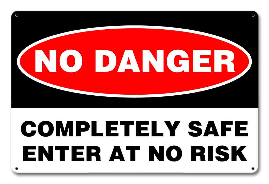 No Danger Clean 18 x 12