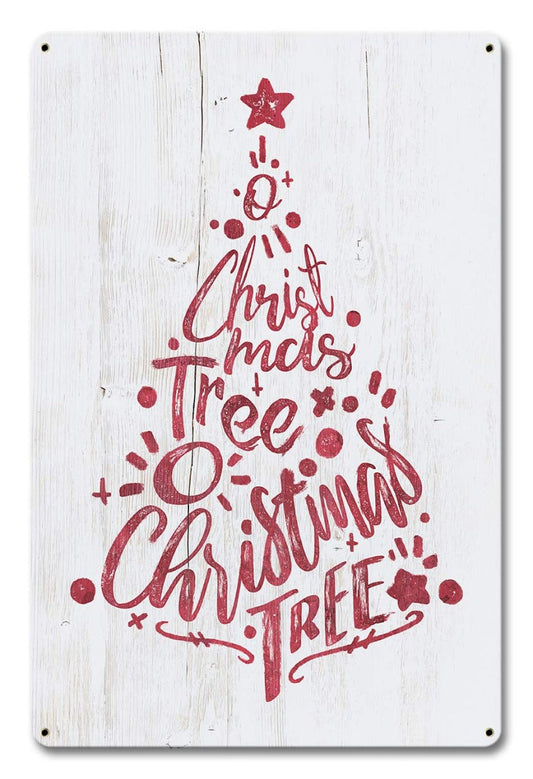 O' Christmas Tree 12 x 18