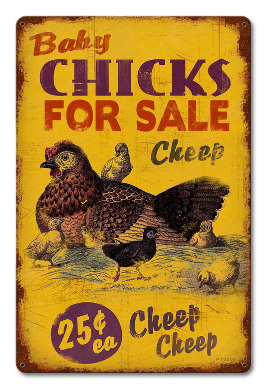 Chicks Cheep 12 x 18