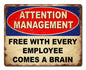 Employee Brain 15 x 12