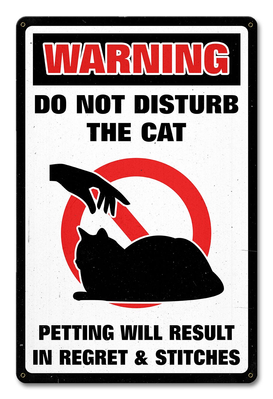 Do Not Disturb Cat 12 x 18