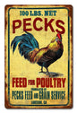 Rooster Feeds And Seeds 12 x 18