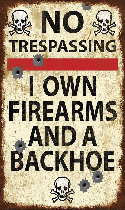 No Trespassing 8 x 14