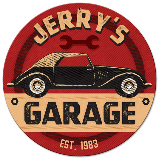 Garage Personalized 14 x 14
