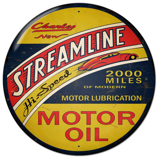 Streamline Motor Oil 28 x 28