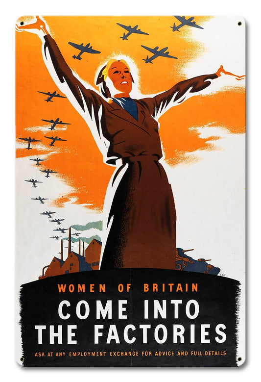 Women Of Britain 12 x 18