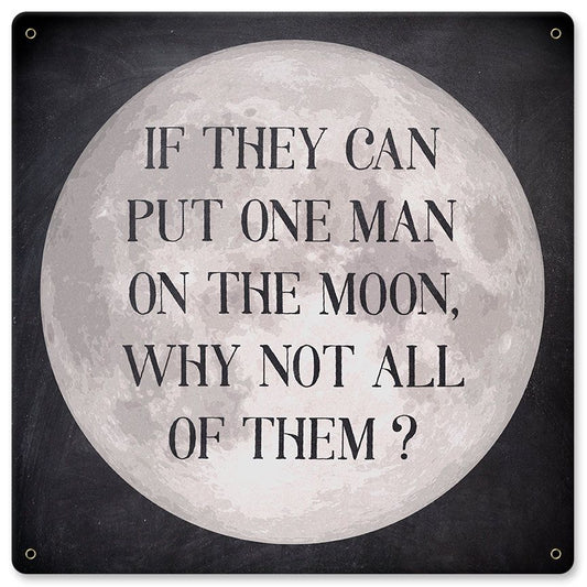 All Men On The Moon 12 x 12
