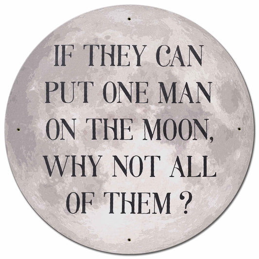 All Men On The Moon 28 x 28
