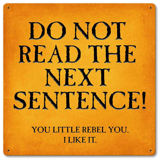 Do Not Read 12 x 12