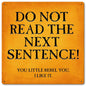 Do Not Read 12 x 12