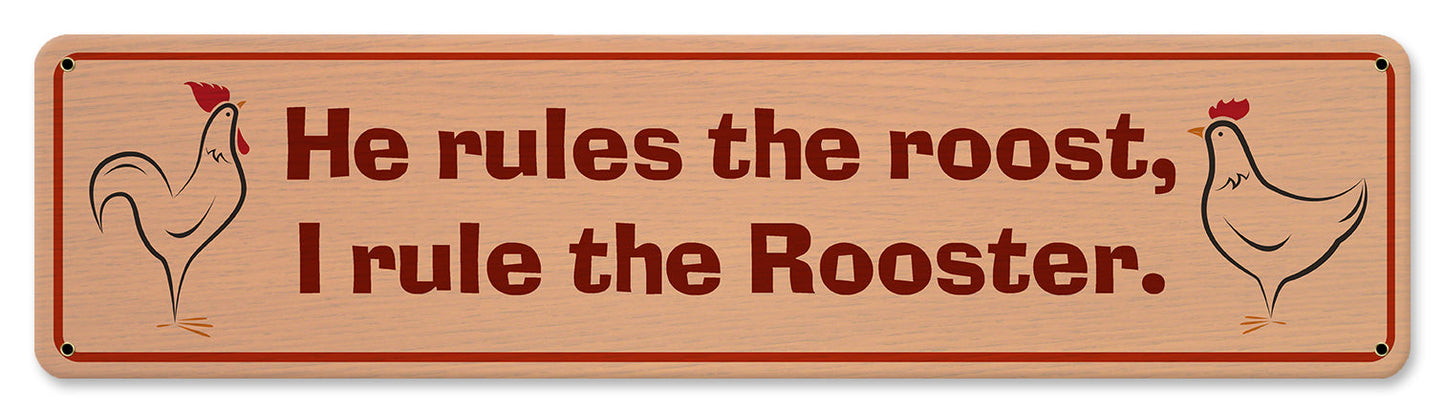 He Rules The Roost 20 x 5