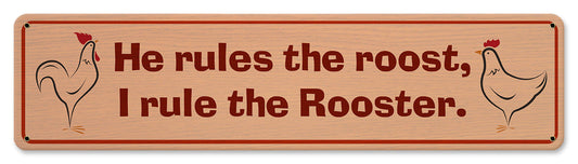 He Rules The Roost 20 x 5