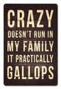 Crazy Gallops Family 12 x 18