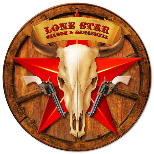 Lone Star Saloon Dancehall 14 x 14