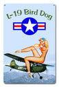 L-19 Bird Dog Pinup 12 x 18
