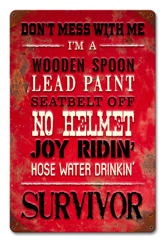 Survivor Humor 12 x 18