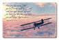 Da Vinci Flight Quote 18 x 12