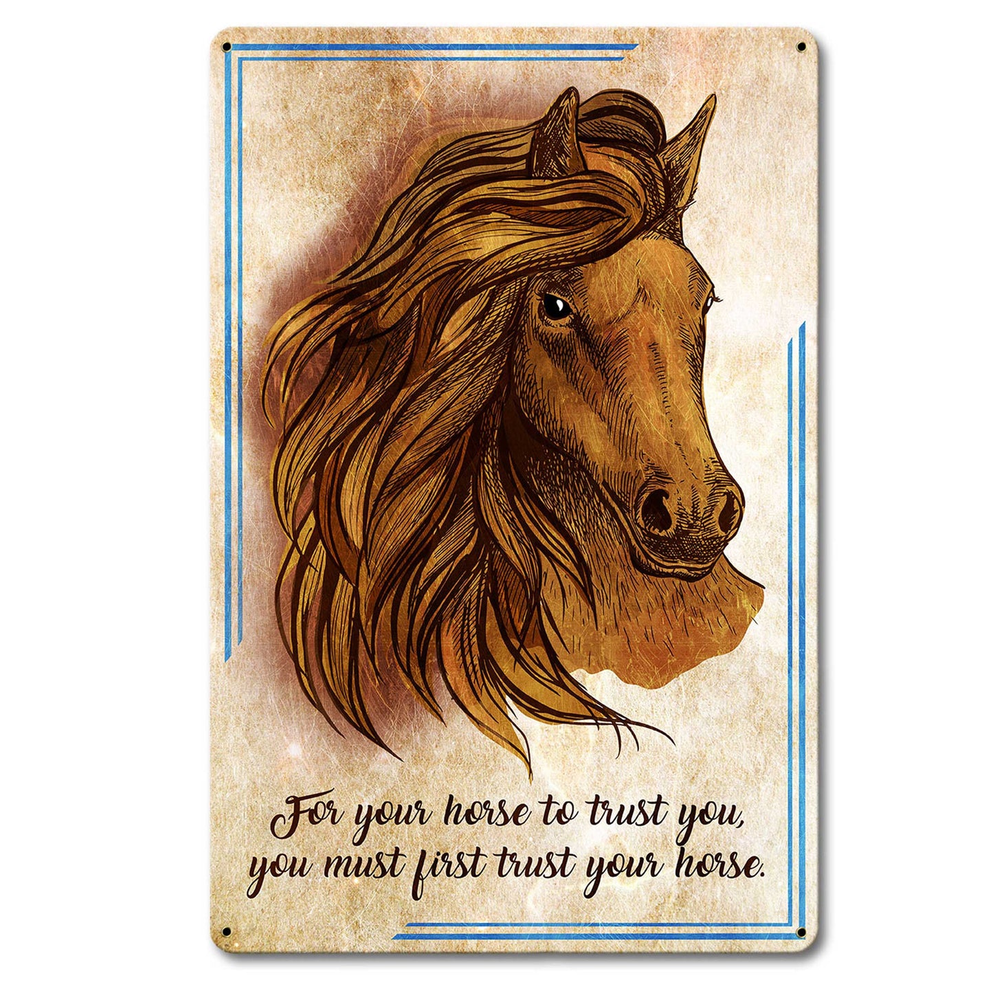 Horse Trust 12 x 18