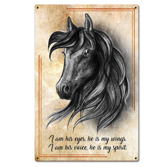 Horse Wing Spirit 16 x 24