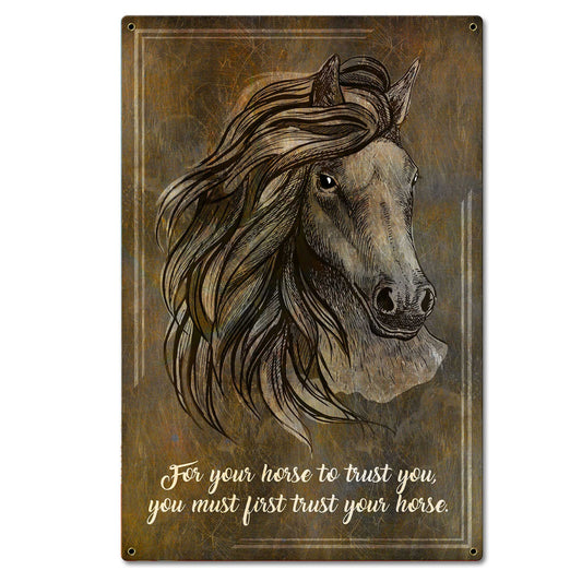 Horse Trust Dakr 16 x 24