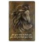 Horse Trust Dark 12 x 18