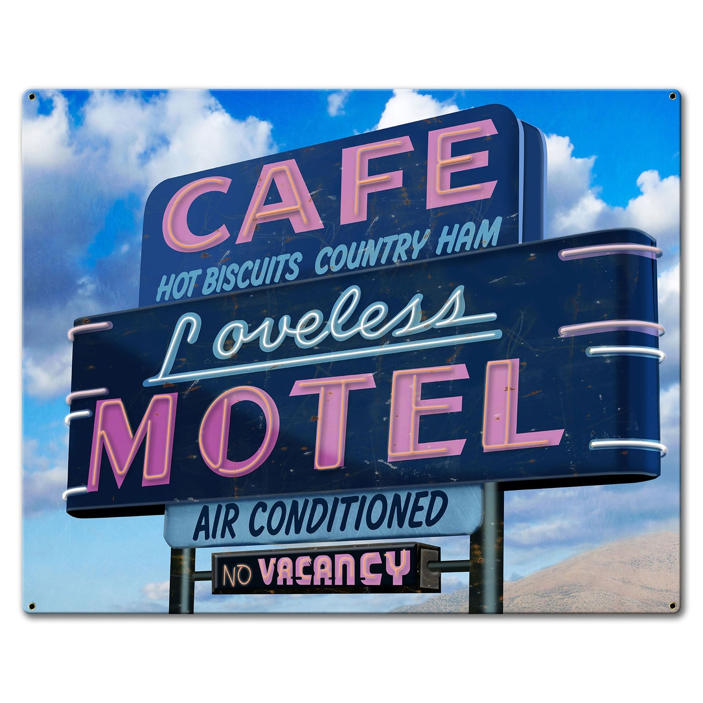 Cafe Loveless Motel 30 x 24