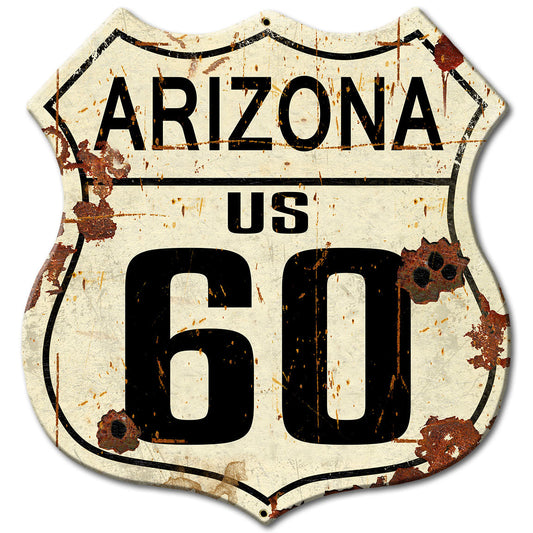 Arizona Us 60 Shield 15 x 15