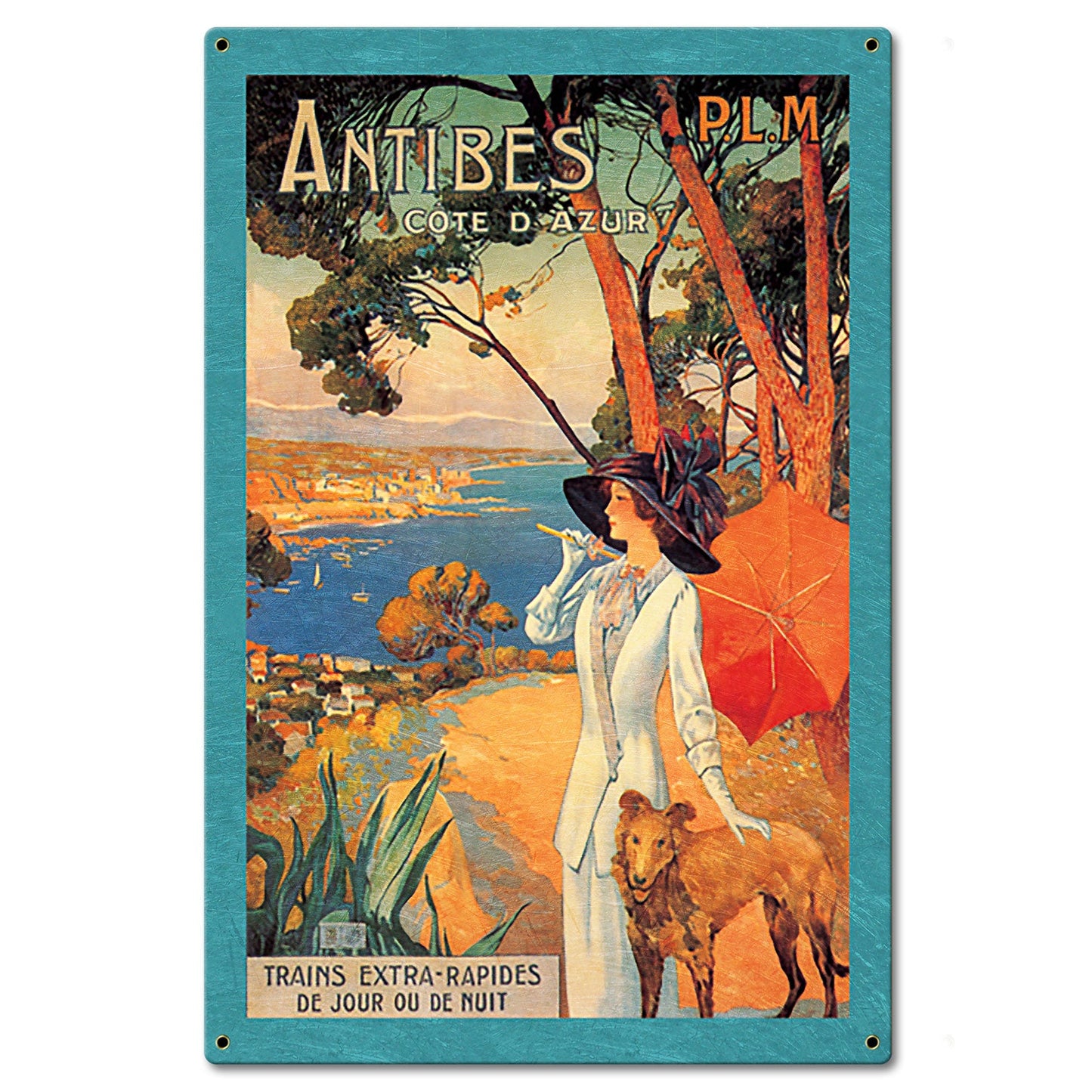 Antibes Travel 16 x 24
