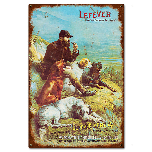 Lefever Shotgun Ad 16 x 24