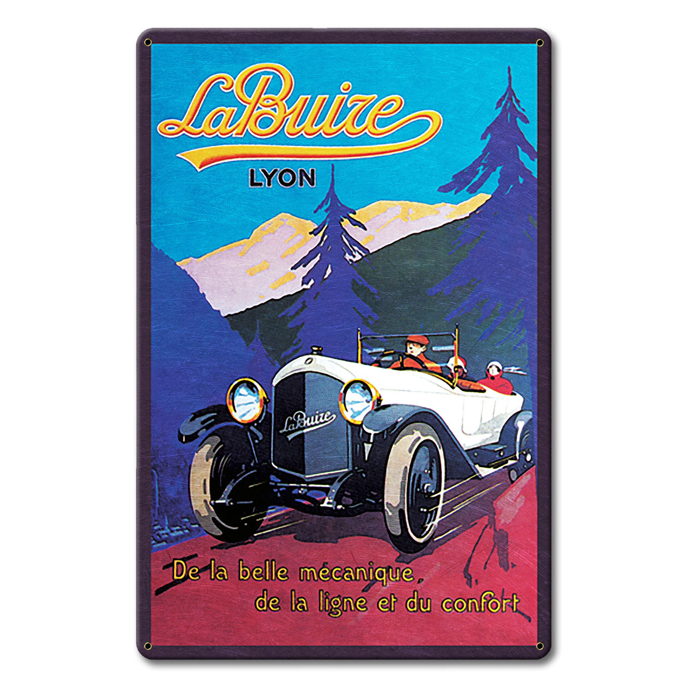 1930'S Labuize Ad 12 x 18