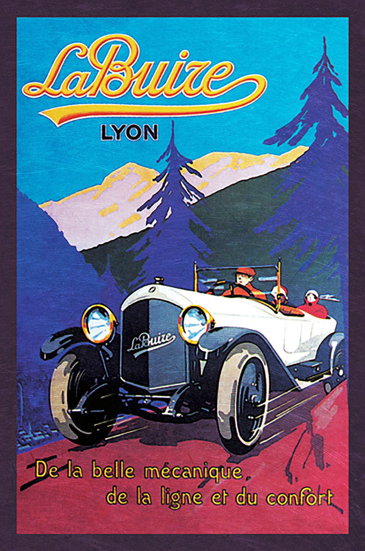 1930'S Labuize Ad 16 x 24