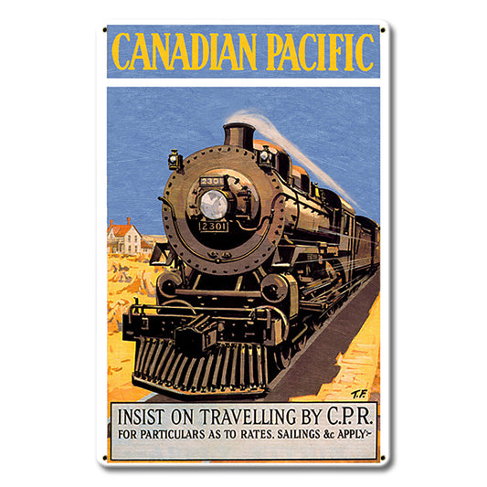 Canada Pacific Railroad 12 x 18