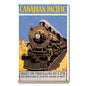 Canada Pacific Railroad 12 x 18