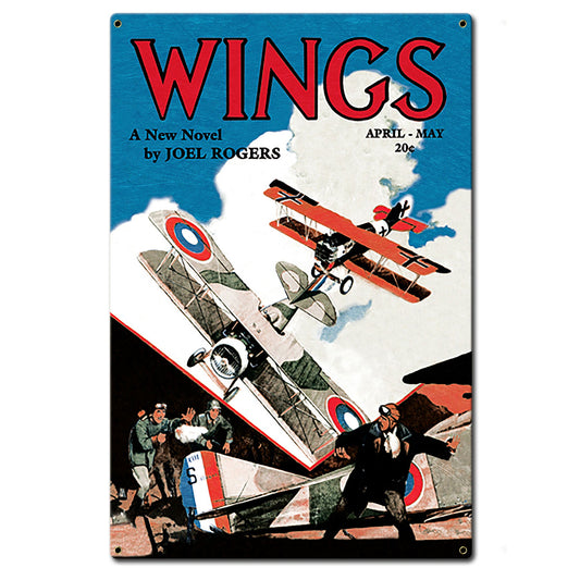 Wings Novel Cover 16 x 24