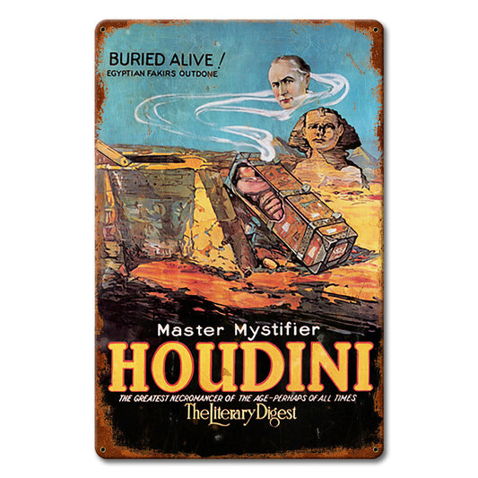 Houdini Buried Alive 12 x 18