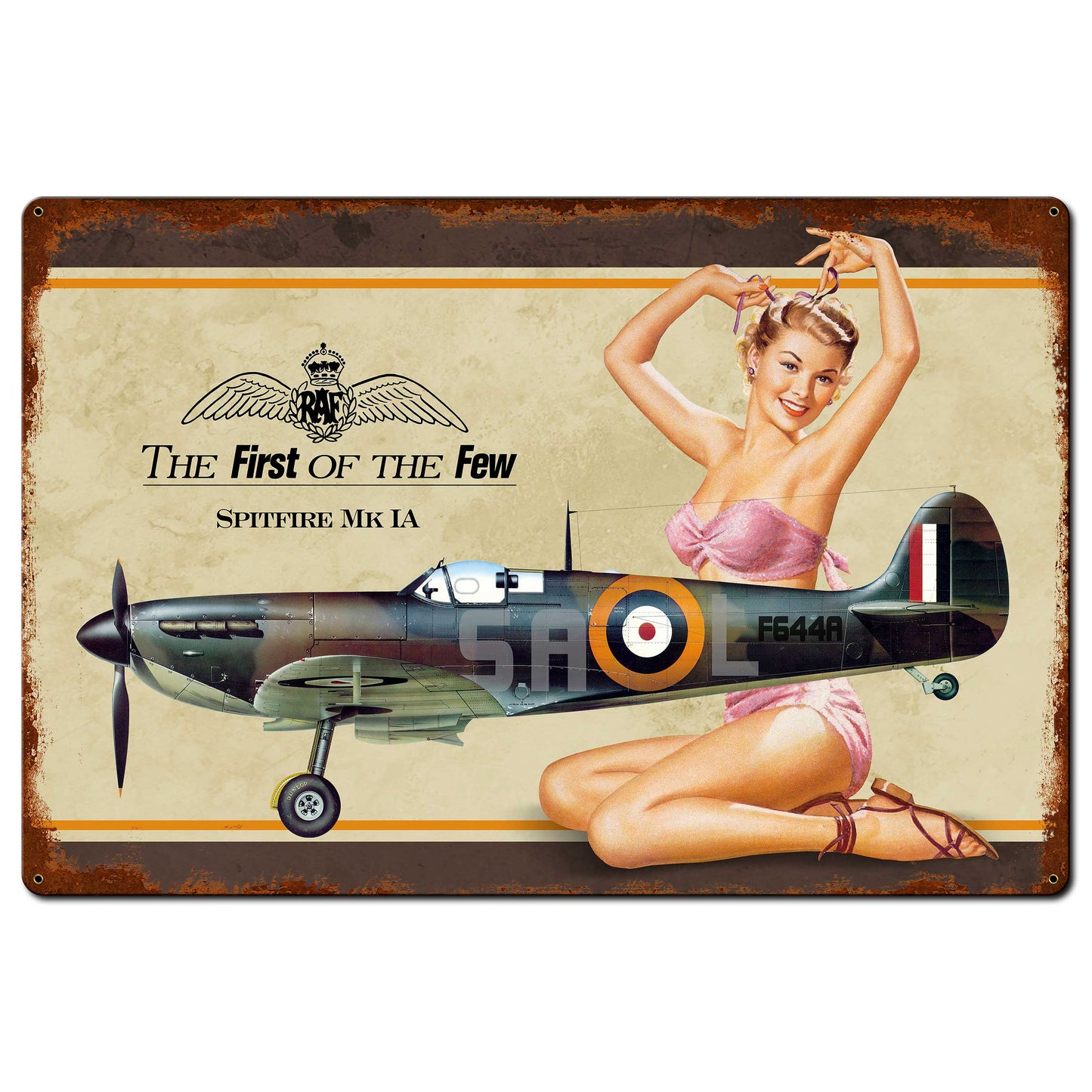 Spitfire Pinup 36 x 24