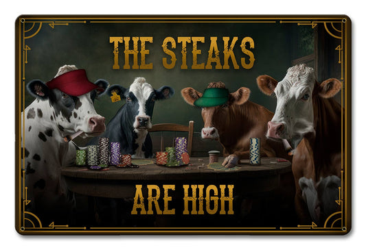 Steaks Are High 18 x 12