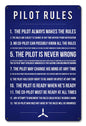 Pilot Rules 12 x 18