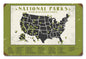 National Parks 18 x 12