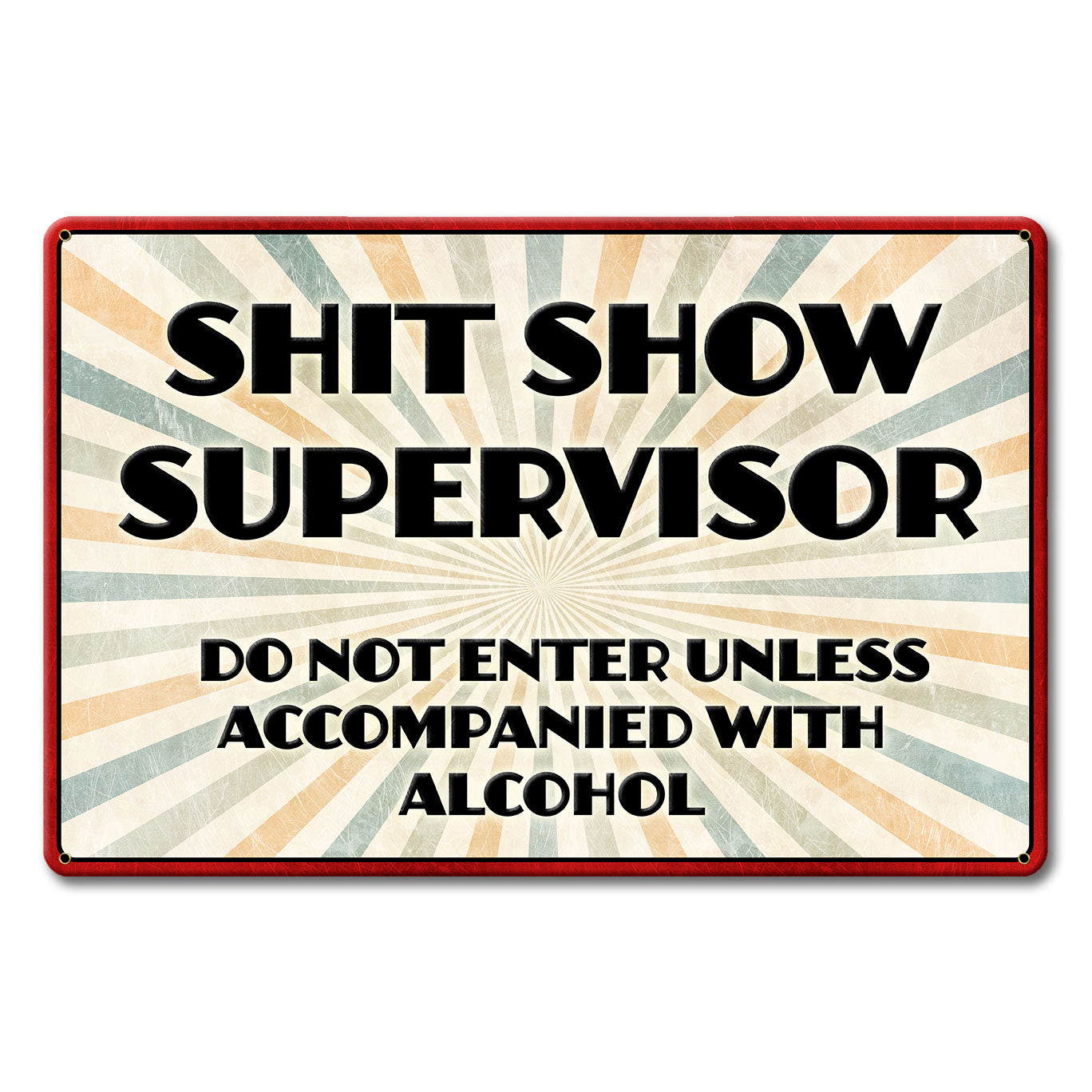 S Show Supervisor 18 x 12