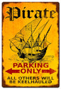 Pirate Parking 24 X 36