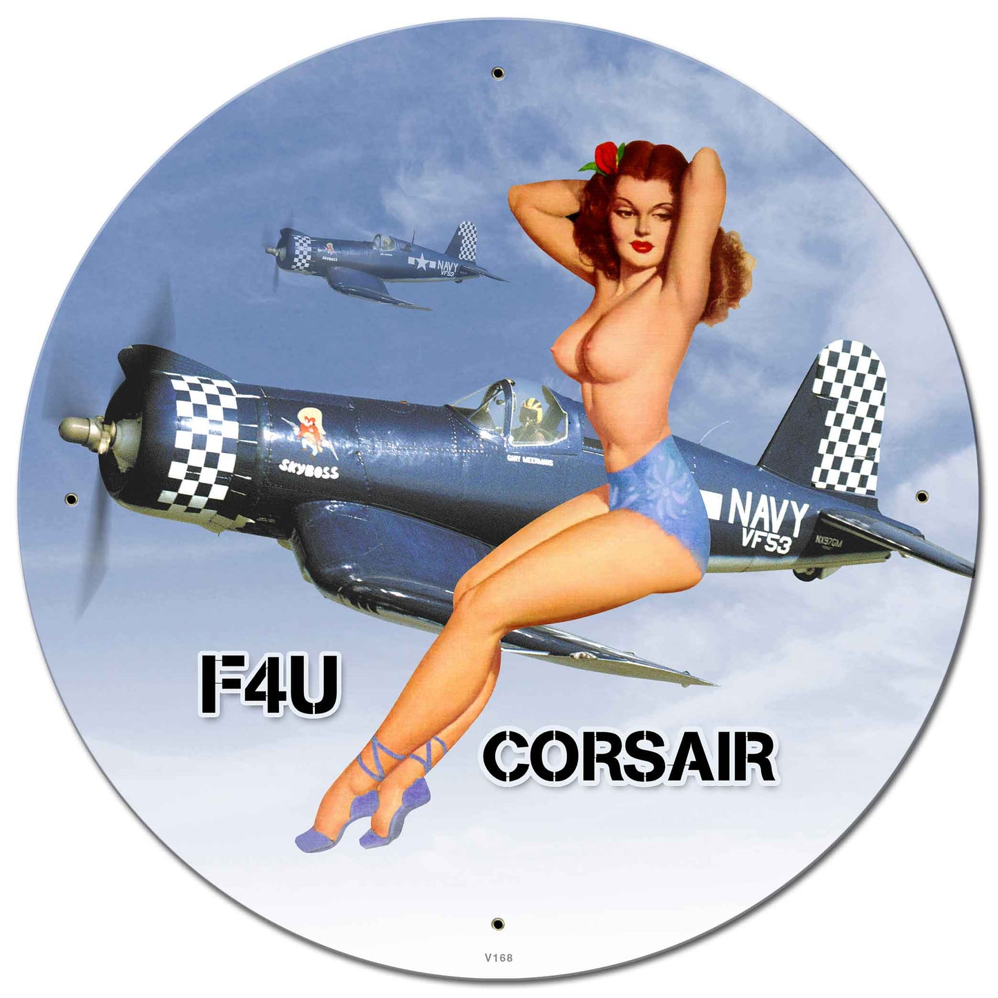 F-4U Nude 28 X 28