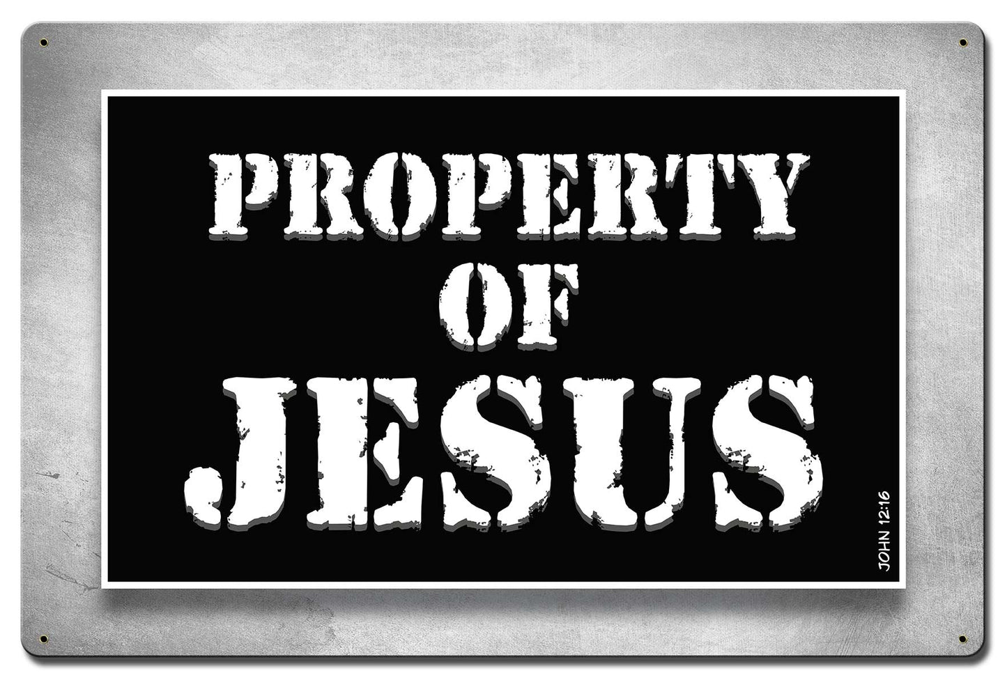 Property Of Jesus 24 x 36