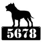 Pit Bull Address Personalized 15 x 15
