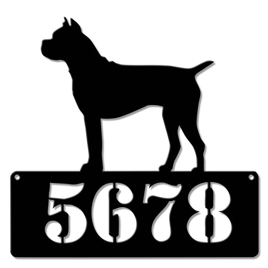 Boxer Address Personalized 15 x 15