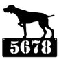 German Shorthair Pointer Address Personalized 15 x 14