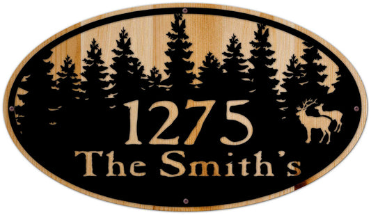 Name Number Personalized 28 x 16