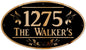 Name Street Number Personalized 28 x 16