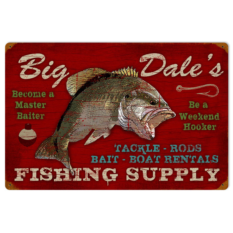 Fishing Supply Personalized 16 x 24