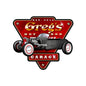 Hot Rod Garage Personalized 14 x 15